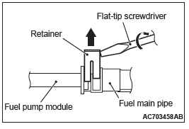 Mitsubishi Outlander. Fuel Supply