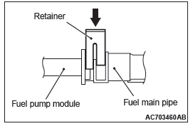 Mitsubishi Outlander. Fuel Supply