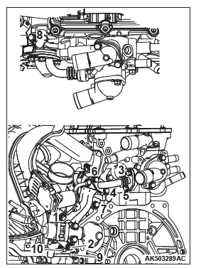 Mitsubishi Outlander. Engine Overhaul