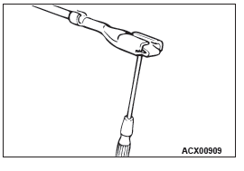 Mitsubishi Outlander. Harness Connector Inspection