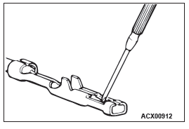 Mitsubishi Outlander. Harness Connector Inspection