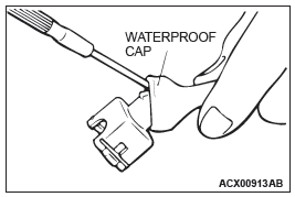 Mitsubishi Outlander. Harness Connector Inspection