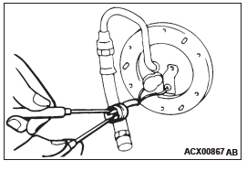Mitsubishi Outlander. How To Use Troubleshooting/Inspection Service Points