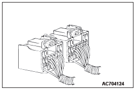 Mitsubishi Outlander. How To Use Troubleshooting/Inspection Service Points