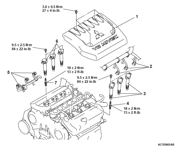 Mitsubishi Outlander. Engine Electrical