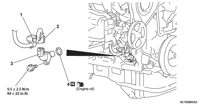 Mitsubishi Outlander. Engine Electrical