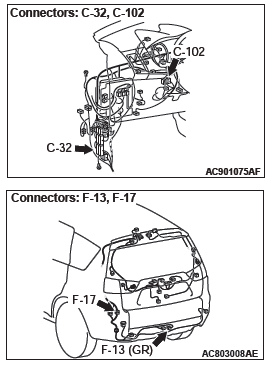 Mitsubishi Outlander. Keyless Operation System (KOS)