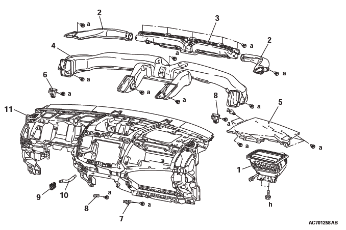 Mitsubishi Outlander. Interior