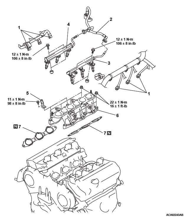 Mitsubishi Outlander. Intake and Exhaust