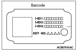 Mitsubishi Outlander. Wireless Control Module (WCM)