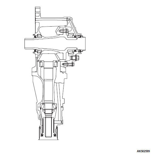 Mitsubishi Outlander. Continuously Variable Transaxle Overhaul