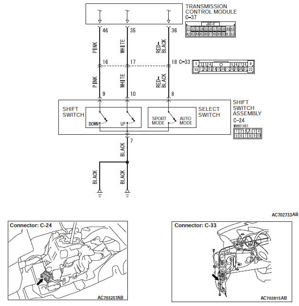 Mitsubishi Outlander. Automatic Transaxle