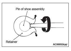 Mitsubishi Outlander. Parking Brakes