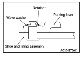 Mitsubishi Outlander. Parking Brakes