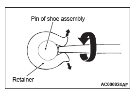 Mitsubishi Outlander. Parking Brakes