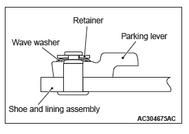 Mitsubishi Outlander. Parking Brakes