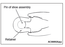 Mitsubishi Outlander. Parking Brakes