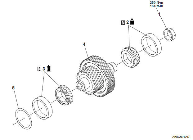 Mitsubishi Outlander. Continuously Variable Transaxle Overhaul