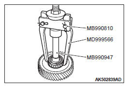 Mitsubishi Outlander. Continuously Variable Transaxle Overhaul