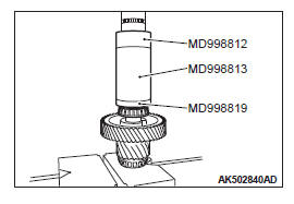 Mitsubishi Outlander. Continuously Variable Transaxle Overhaul