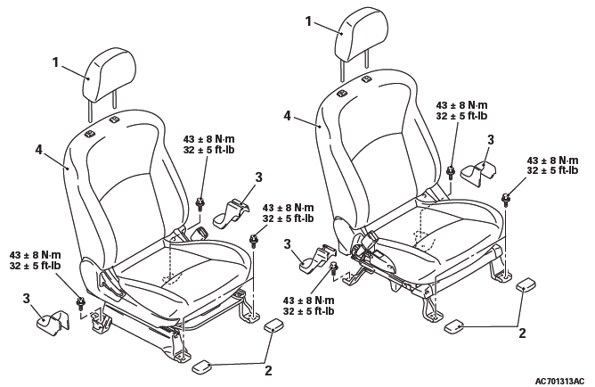 Mitsubishi Outlander. Interior