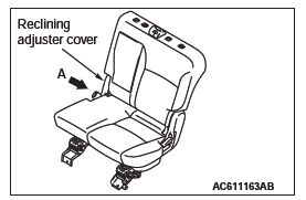 Mitsubishi Outlander. Interior