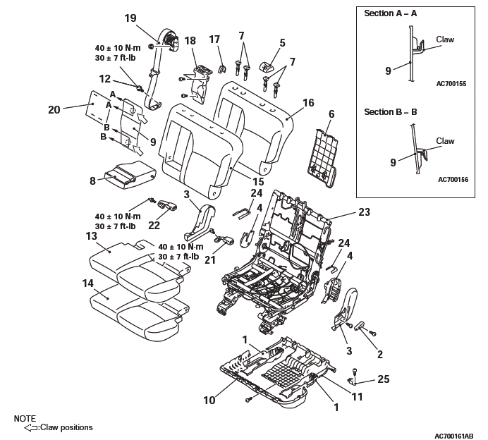 Mitsubishi Outlander. Interior