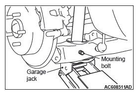 Mitsubishi Outlander. Rear Suspension