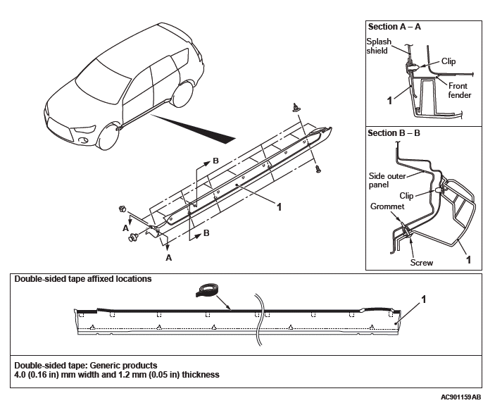 Mitsubishi Outlander. Exterior