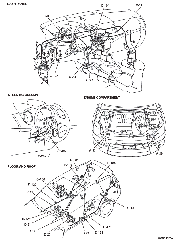 Mitsubishi Outlander. Supplemental Restraint System (SRS)