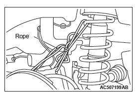 Mitsubishi Outlander. Rear Suspension