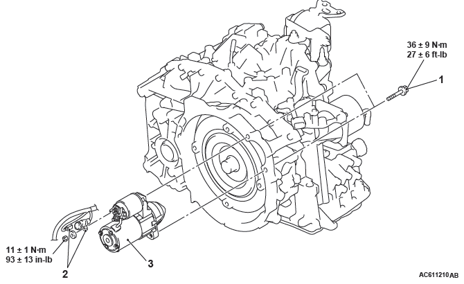 Mitsubishi Outlander. Engine Electrical