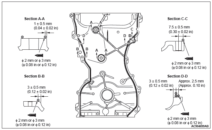 Mitsubishi Outlander. Engine Mechanical