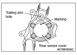 Mitsubishi Outlander. Rear Suspension