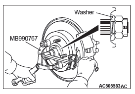 Mitsubishi Outlander. Rear Suspension