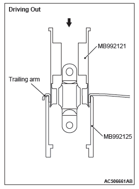 Mitsubishi Outlander. Rear Suspension