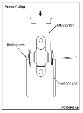 Mitsubishi Outlander. Rear Suspension