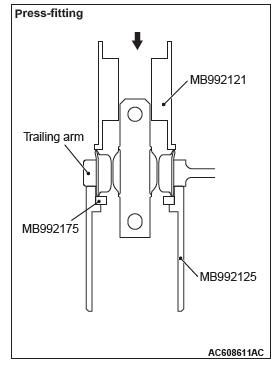 Mitsubishi Outlander. Rear Suspension