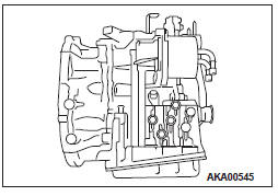 Mitsubishi Outlander. Continuously Variable Transaxle Overhaul