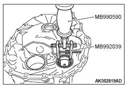 Mitsubishi Outlander. Continuously Variable Transaxle Overhaul