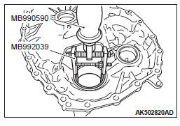 Mitsubishi Outlander. Continuously Variable Transaxle Overhaul