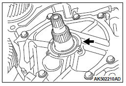 Mitsubishi Outlander. Continuously Variable Transaxle Overhaul