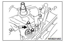 Mitsubishi Outlander. Continuously Variable Transaxle Overhaul