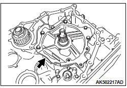 Mitsubishi Outlander. Continuously Variable Transaxle Overhaul