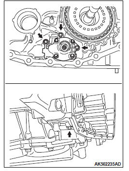 Mitsubishi Outlander. Continuously Variable Transaxle Overhaul