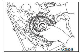 Mitsubishi Outlander. Continuously Variable Transaxle Overhaul