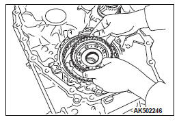 Mitsubishi Outlander. Continuously Variable Transaxle Overhaul