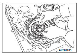 Mitsubishi Outlander. Continuously Variable Transaxle Overhaul