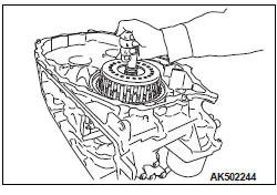 Mitsubishi Outlander. Continuously Variable Transaxle Overhaul