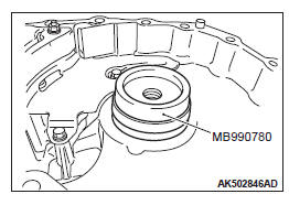 Mitsubishi Outlander. Continuously Variable Transaxle Overhaul